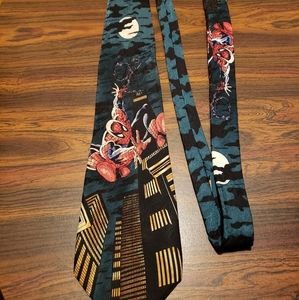 90's Marvel silk Spiderman tie